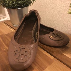 Tory Burch Leather Ballet Flats
